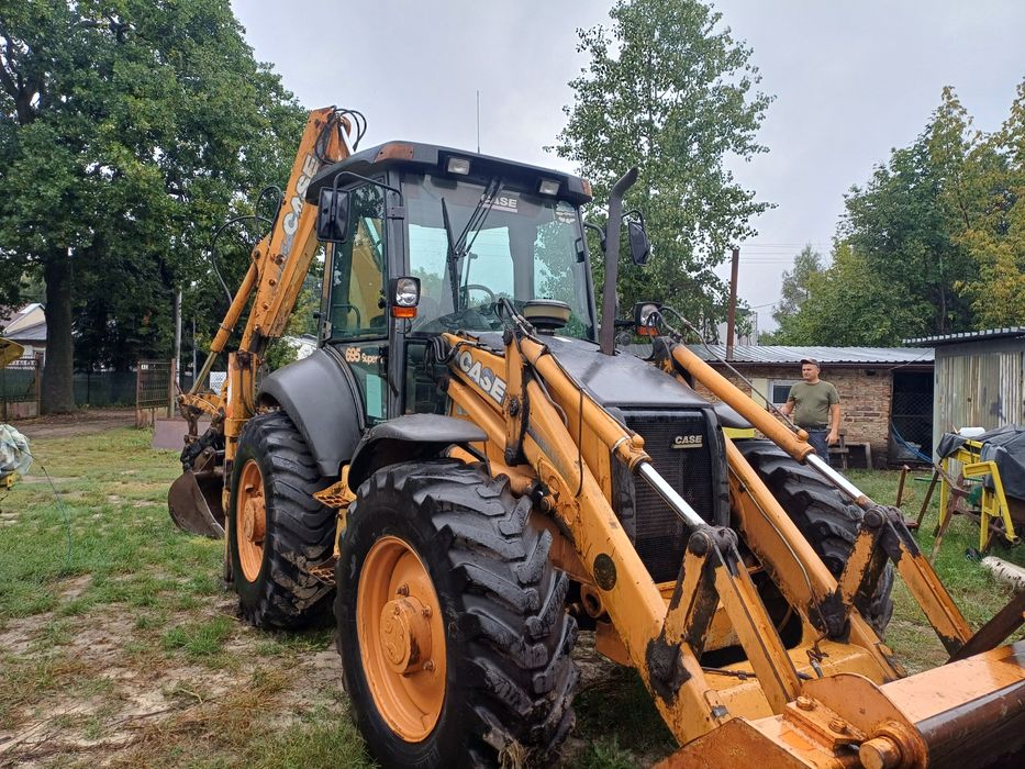 Koparkoładowarka Case 695