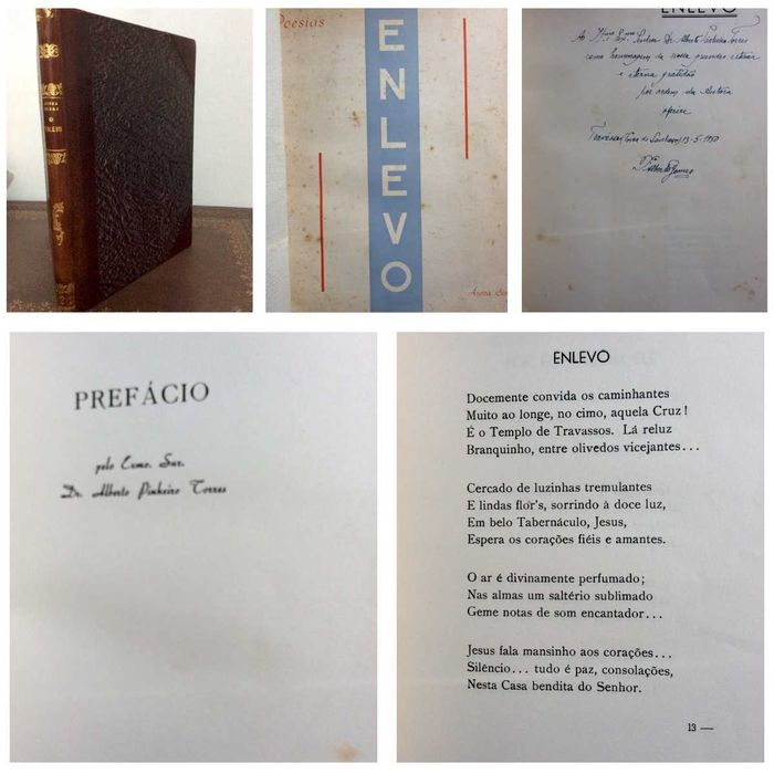 Poesias ( Enlevo )Por Áurea Serra. Único exemplar conhecido