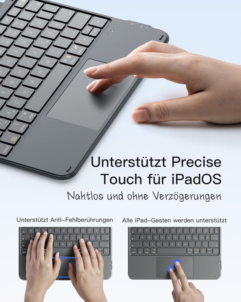 Inateck Etui z klawiaturą ultralekka klawiatura do iPada 10 generacji