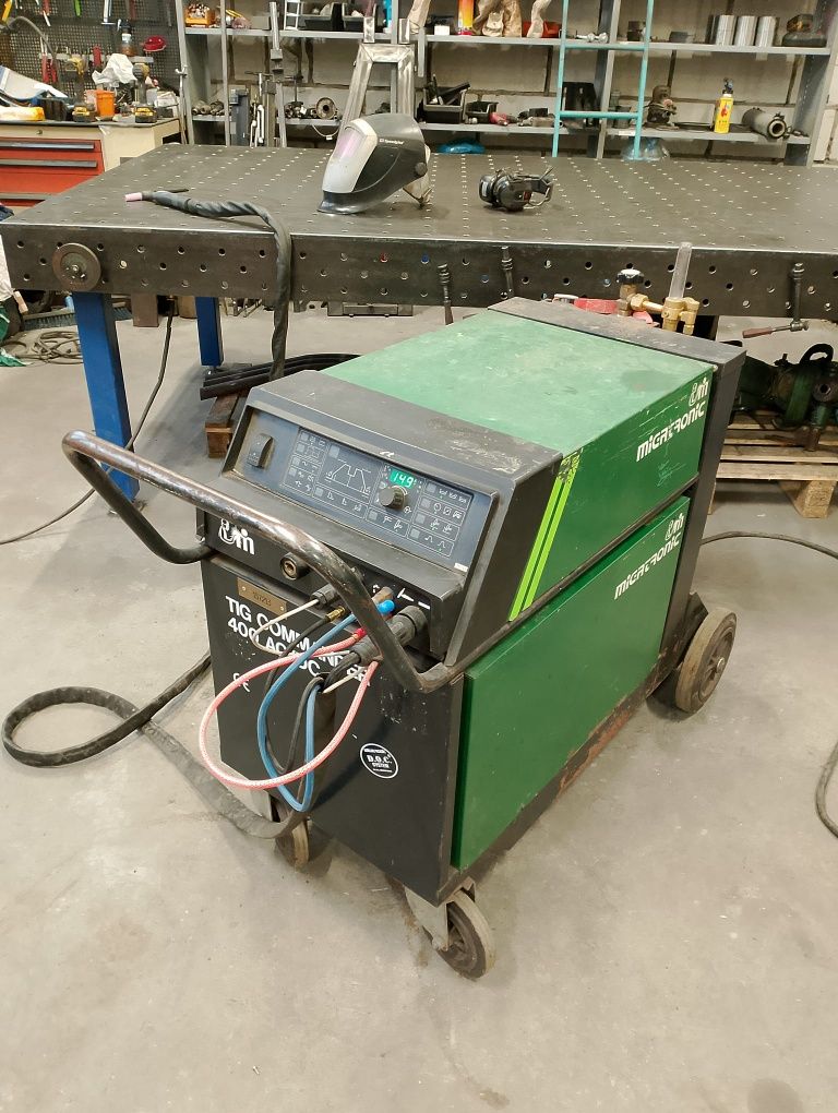 TIG AC/DC Migatronic Commander 400A Puls spawarka aluminium