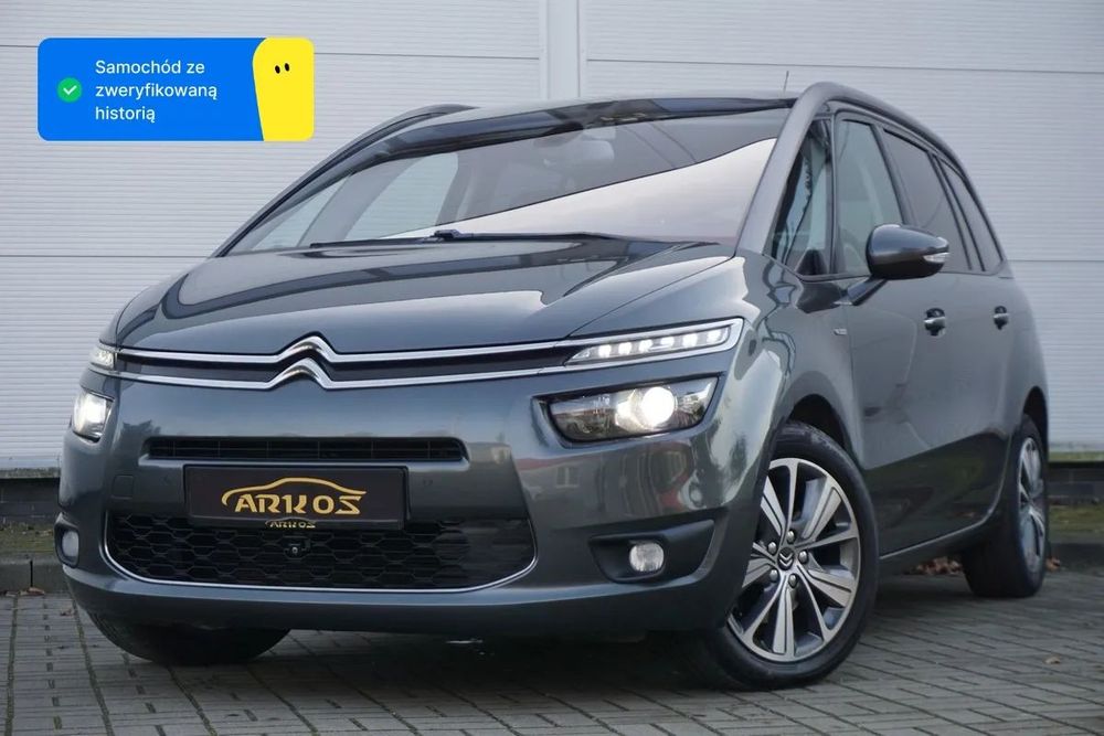 Citroën C4 Grand Picasso E-HDI Automat Kamery 360 Ledy Skóra Navi ACC JBL Masaż Hak ARKOS