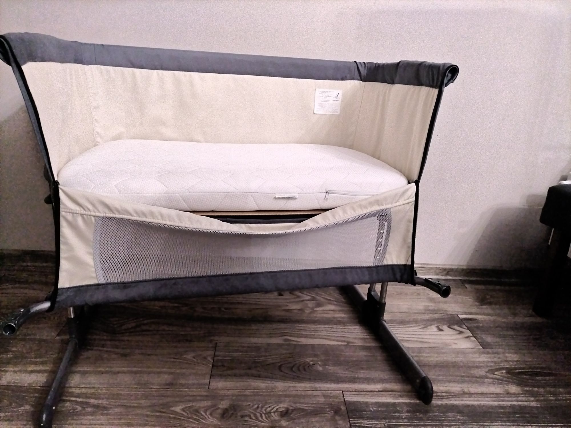 Łóżeczko dostawne dostawka caretero sleep2gether materacyk lionelo