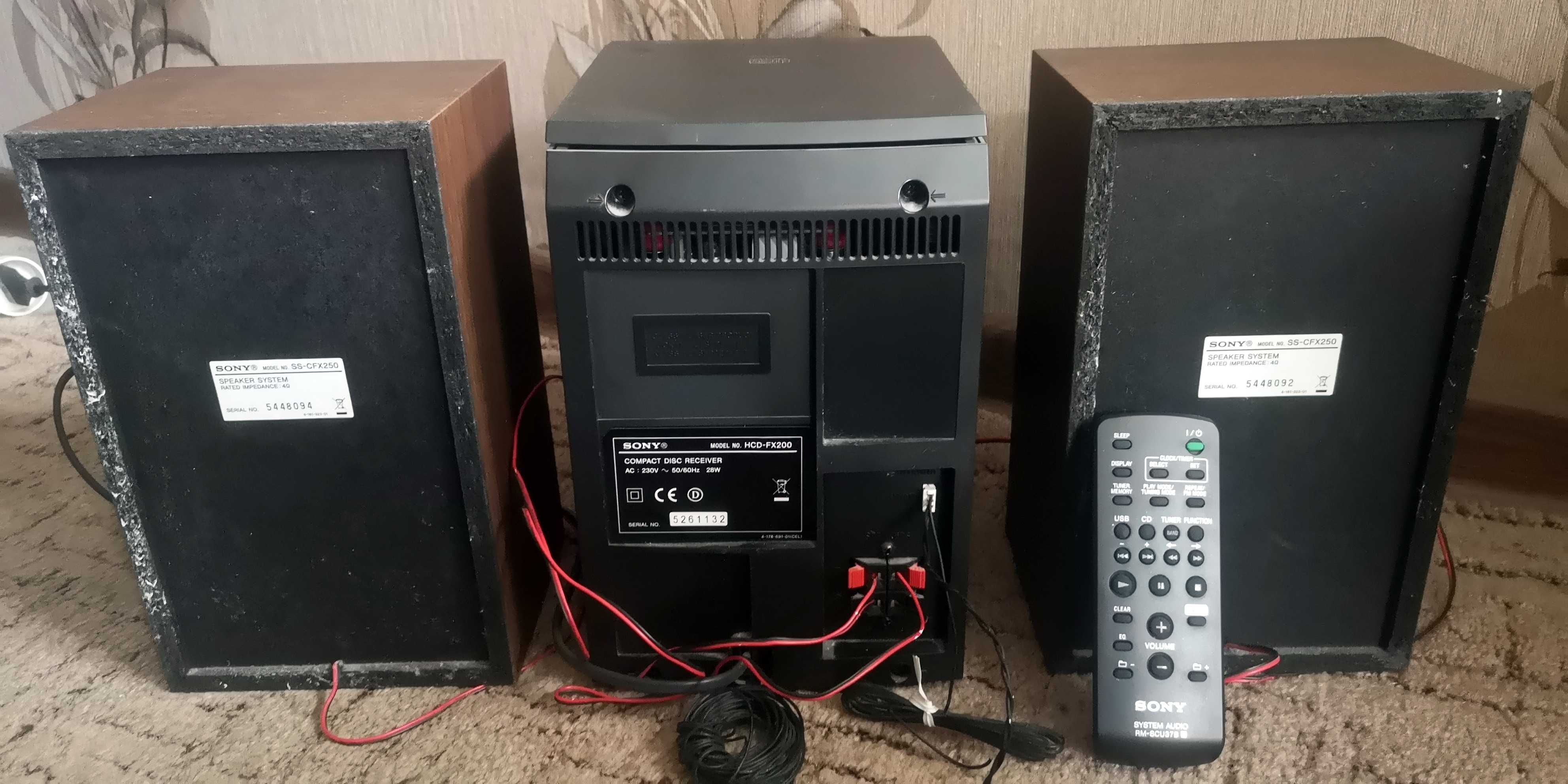 Mini wieża SONY HCD-FX200