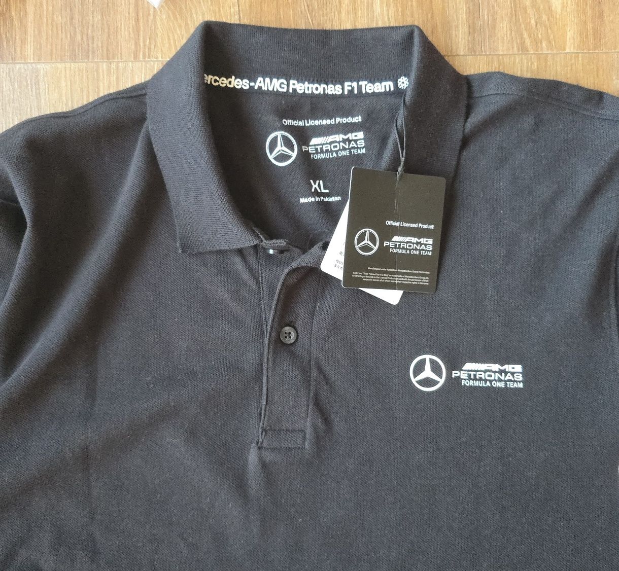 Koszulka polo Mercedes AMG Petronas F1 Team roz XL