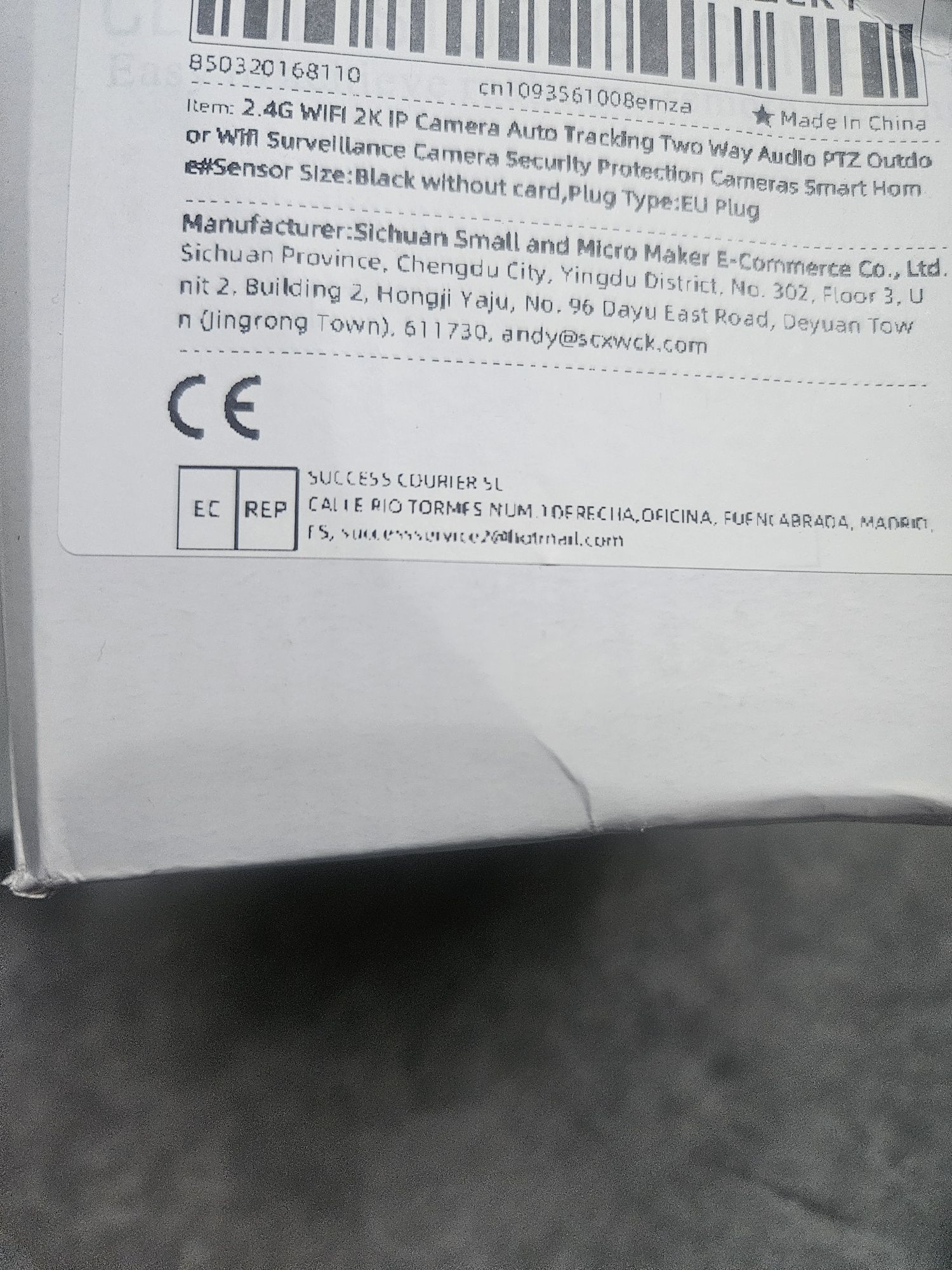 Kamera monitoringu WIFI zewnętrzna