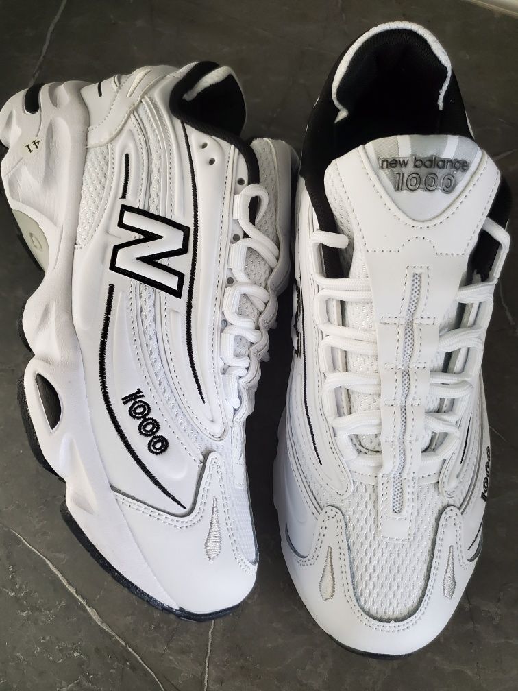 New Balance 1000 чоловічі  білі кросівки
