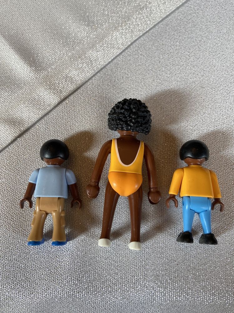 Figurki Playmobil Afroamerykanie ludziki Ciemnoskóre
