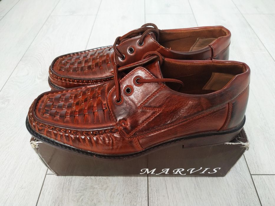 NOWE buty mokasyny półbuty męskie rozmiar 45 wkładka 29 cm SZCZECIN 1