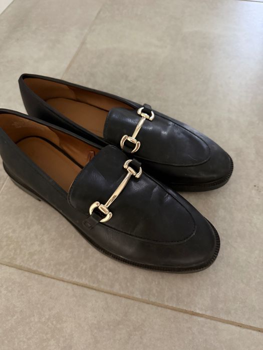 лофери h&m чорні 40/39 р
