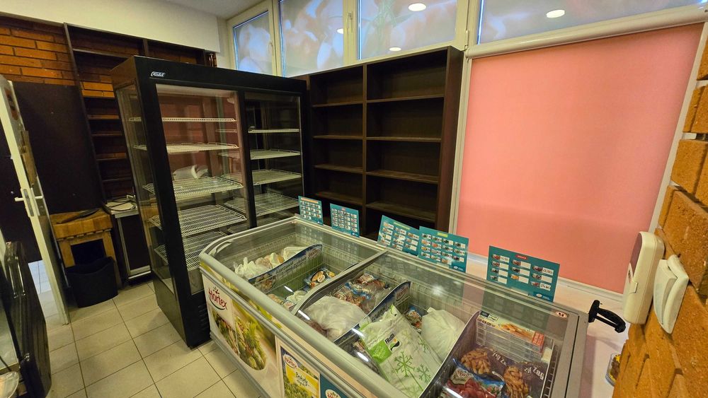 Wyposażenie sklepu mięsnego - chłodziarki, krajalnice, wagi, meble