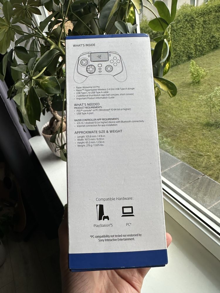 PlayStation Razer Wolverine V2 Pro Pad bezprzewodowy biały