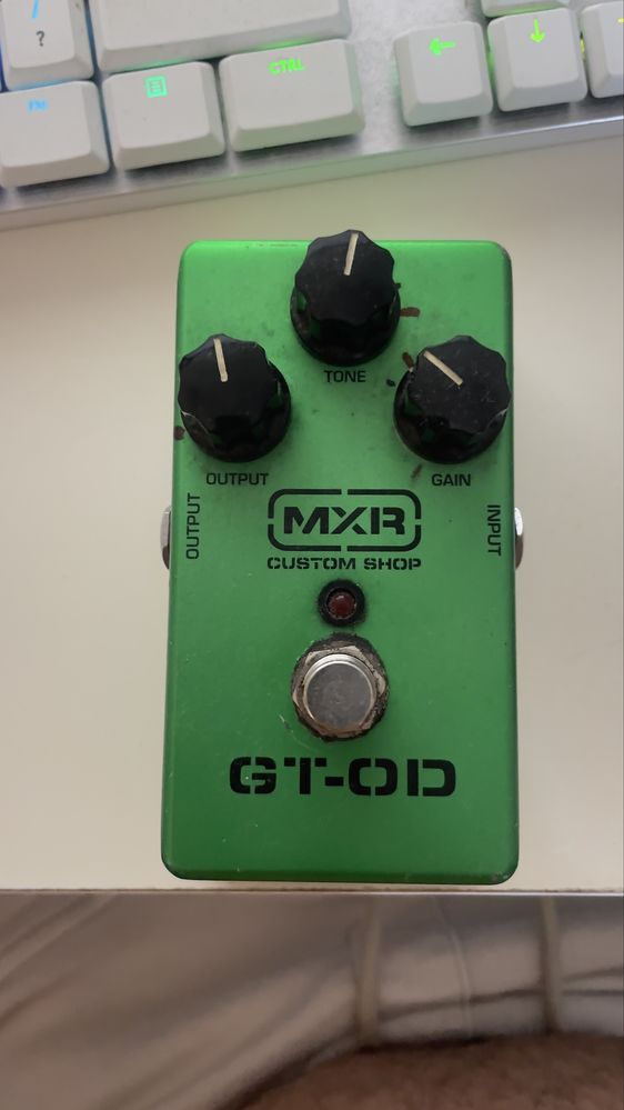 Pedal de overdrice MXR GT-OD Custom shop