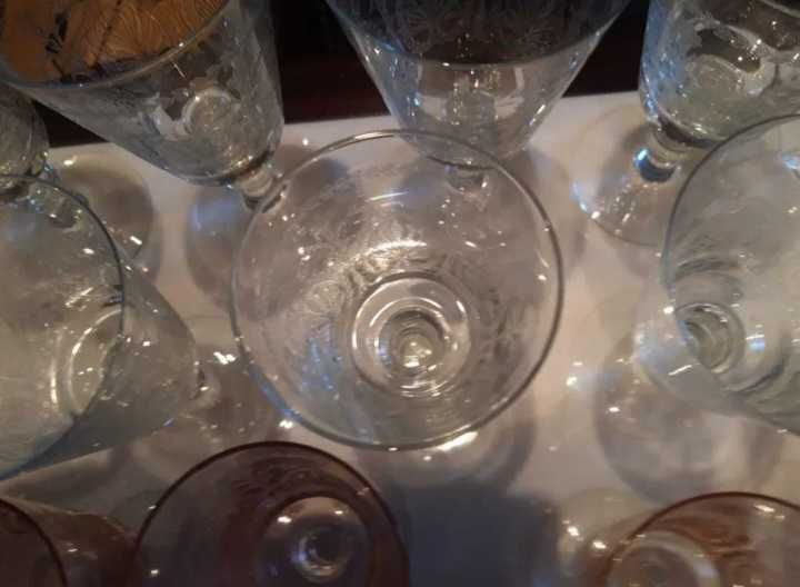 Conjunto de copos de cristal 43 unidades