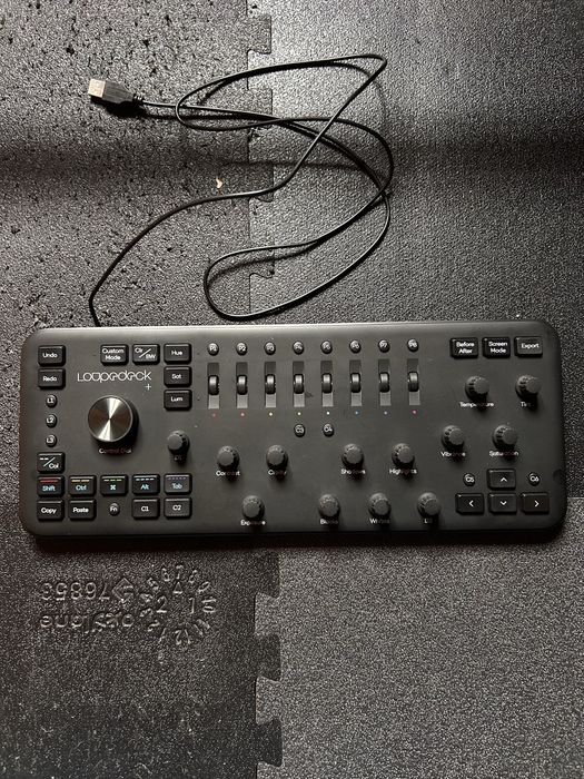 Loupedeck+ teclado de edição como novo
