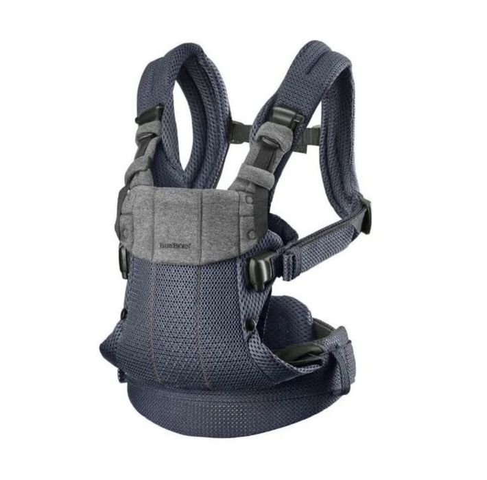 Nosidełko BabyBjörn Harmony 3D Mesh – kolor antracyt, nowe, bez opakow