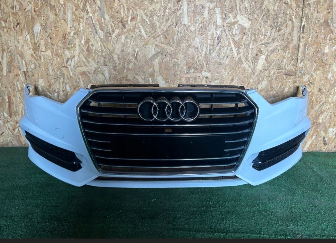 Zderzak przedni Audi A6 C7 lift 4 PDC LS9R