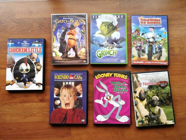 Vários filmes e séries infantis-juvenis em DVD à Escolha