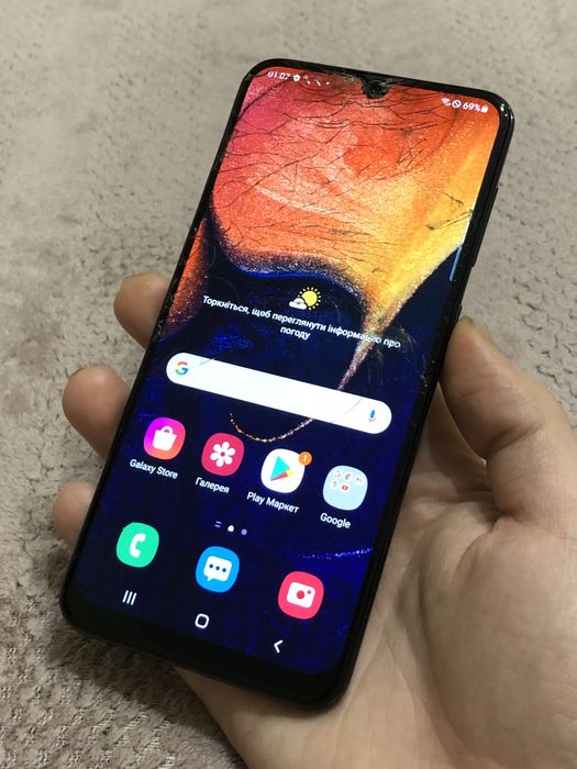Телефон Samsung Galaxy A50 4/128gb NFC #101