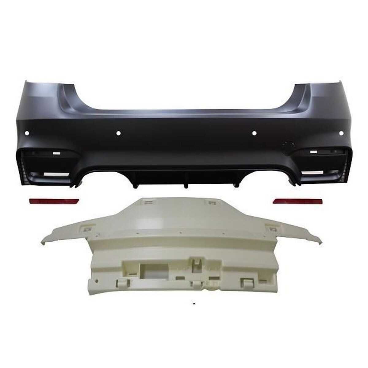 Para-choque traseiro M3 EVO para BMW Série 3 F30 Sedan 2011 a 2019