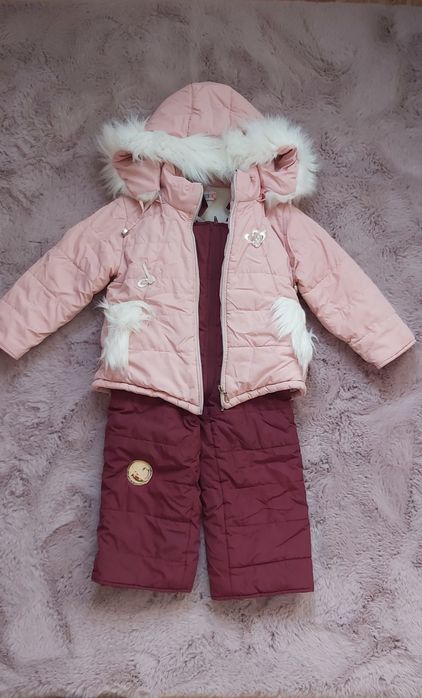 Зимний комбинезон на девочку