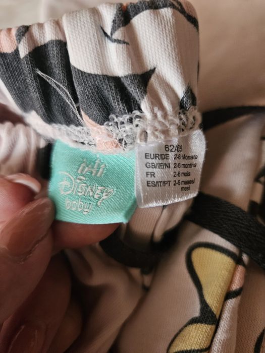 Dres sportowy dresy bluza spodnie rozm 62 Disney baby
