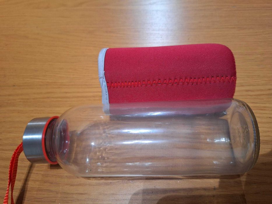 Pequena Garrafa de Vidro 400 ml