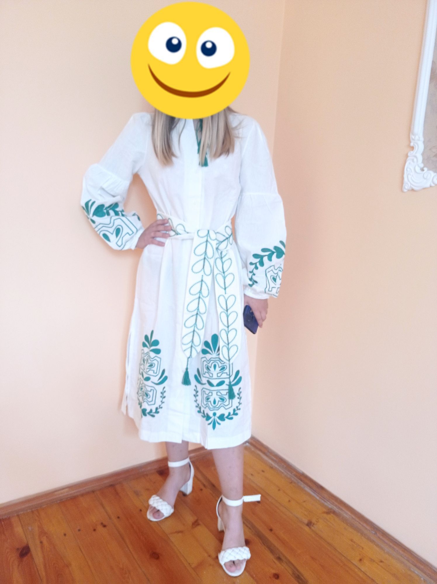 Вишите стильне плаття