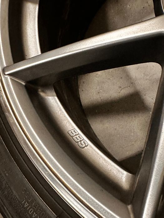 BBS CI-R 5x120 19’ 9/9.5 Titanium