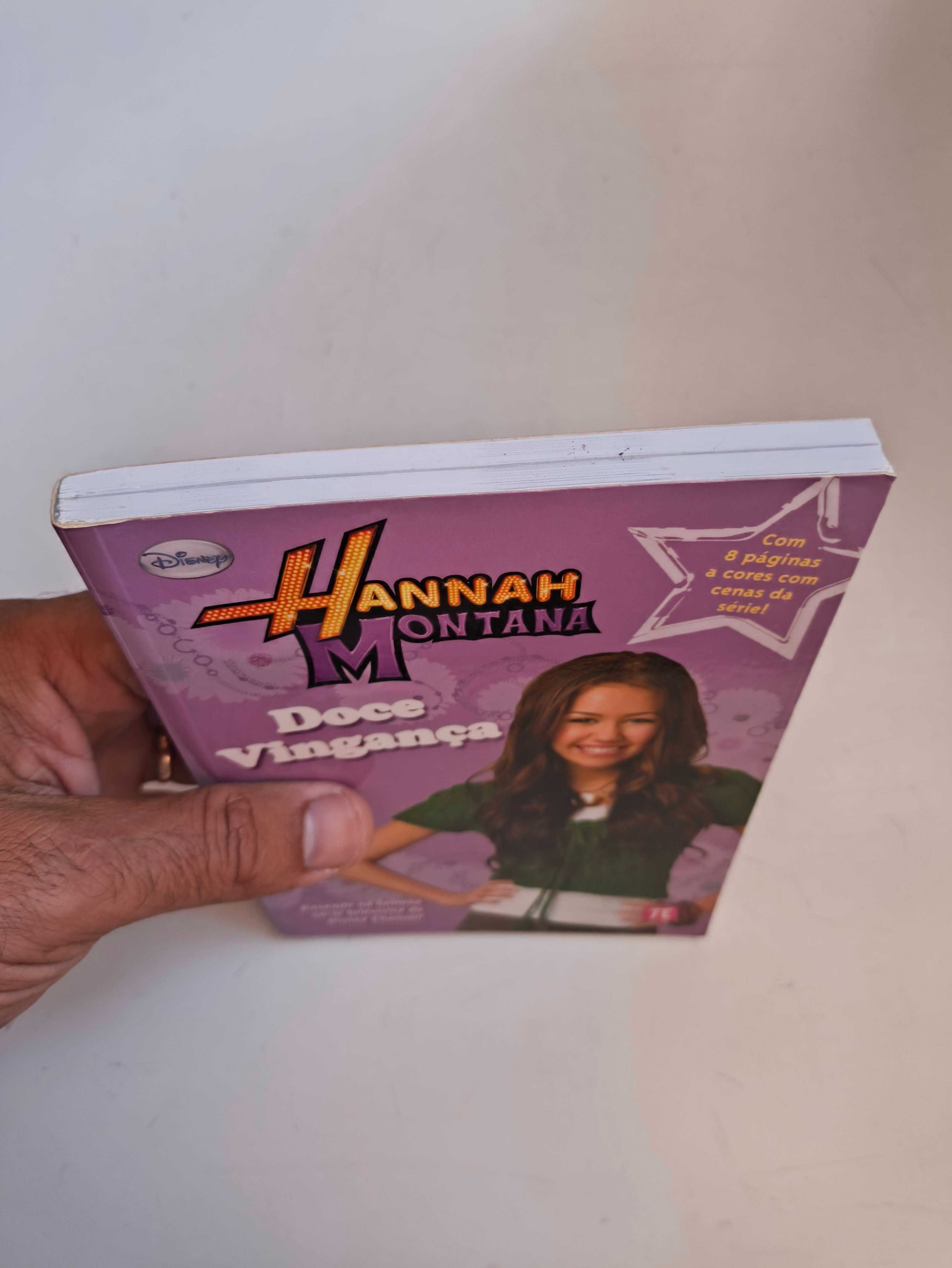 Conjunto de 5 livros de Hannah Montana