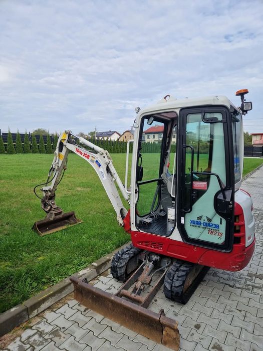 Takeuchi TB 216  Takeuchi Mini koparka TAKEUCHI TB 216 POWER TILT 2015r