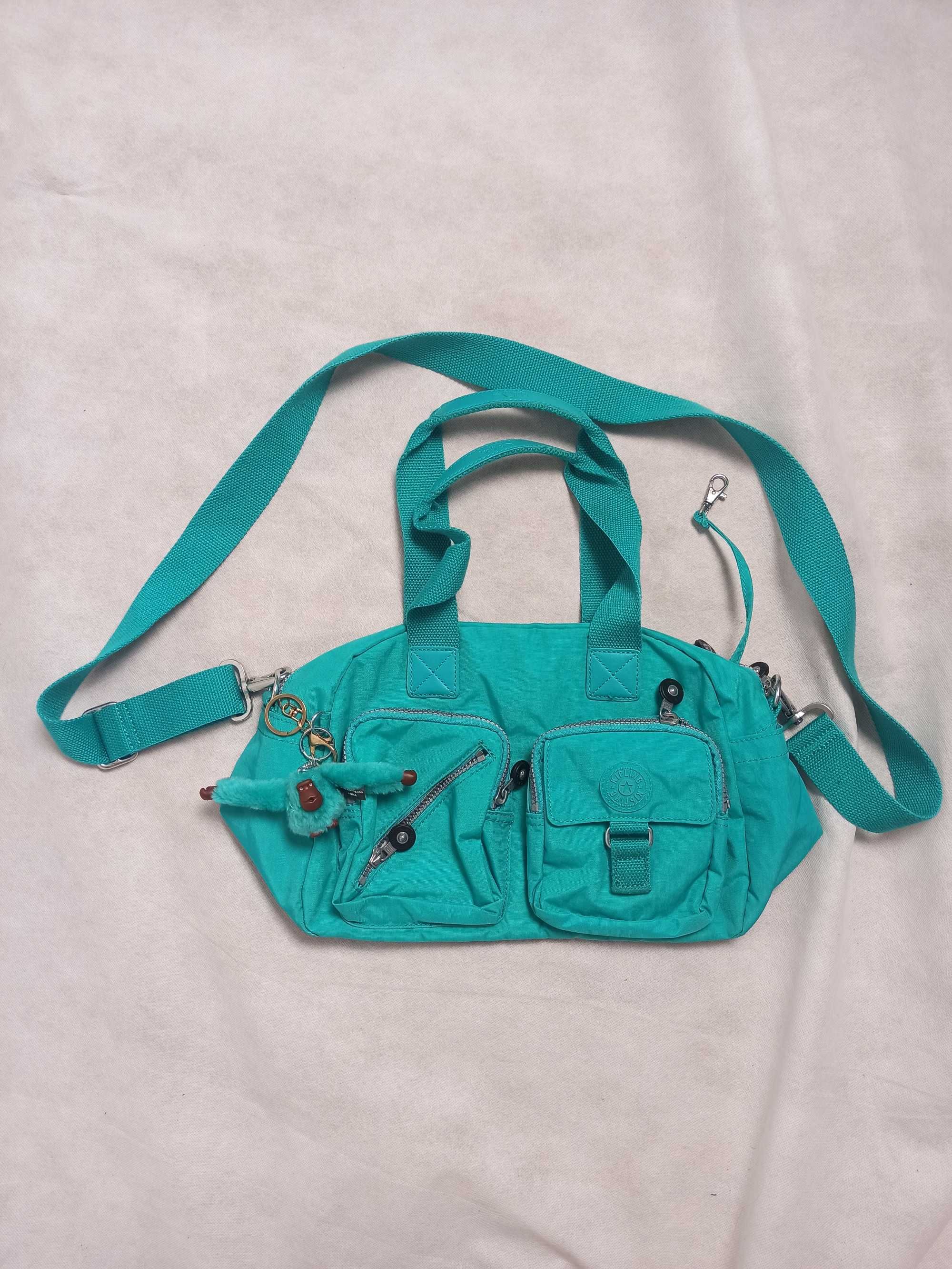 Multipocket Archive Japanese Style Kipling Blue Vintage Bag Torebka