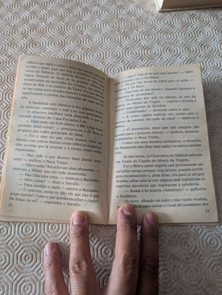 Livro raro – O Manuscrito da Grande Douro (1991) – Coleção Os Guerreir