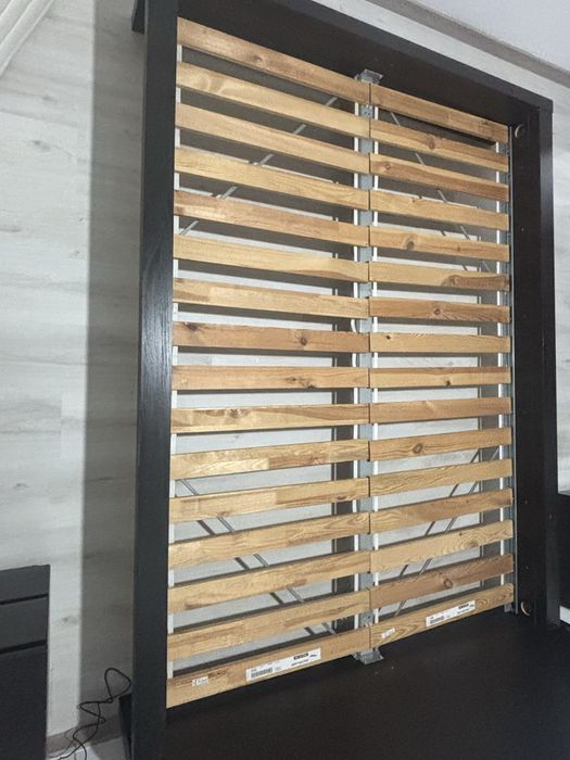 Cama Casal com Colchão | 200x140 | Ikea Malm