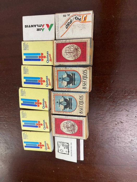 Caixas de fósforos antigas