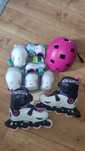 Rolki 32-34 Oxelo play 5  ochraniacze kask