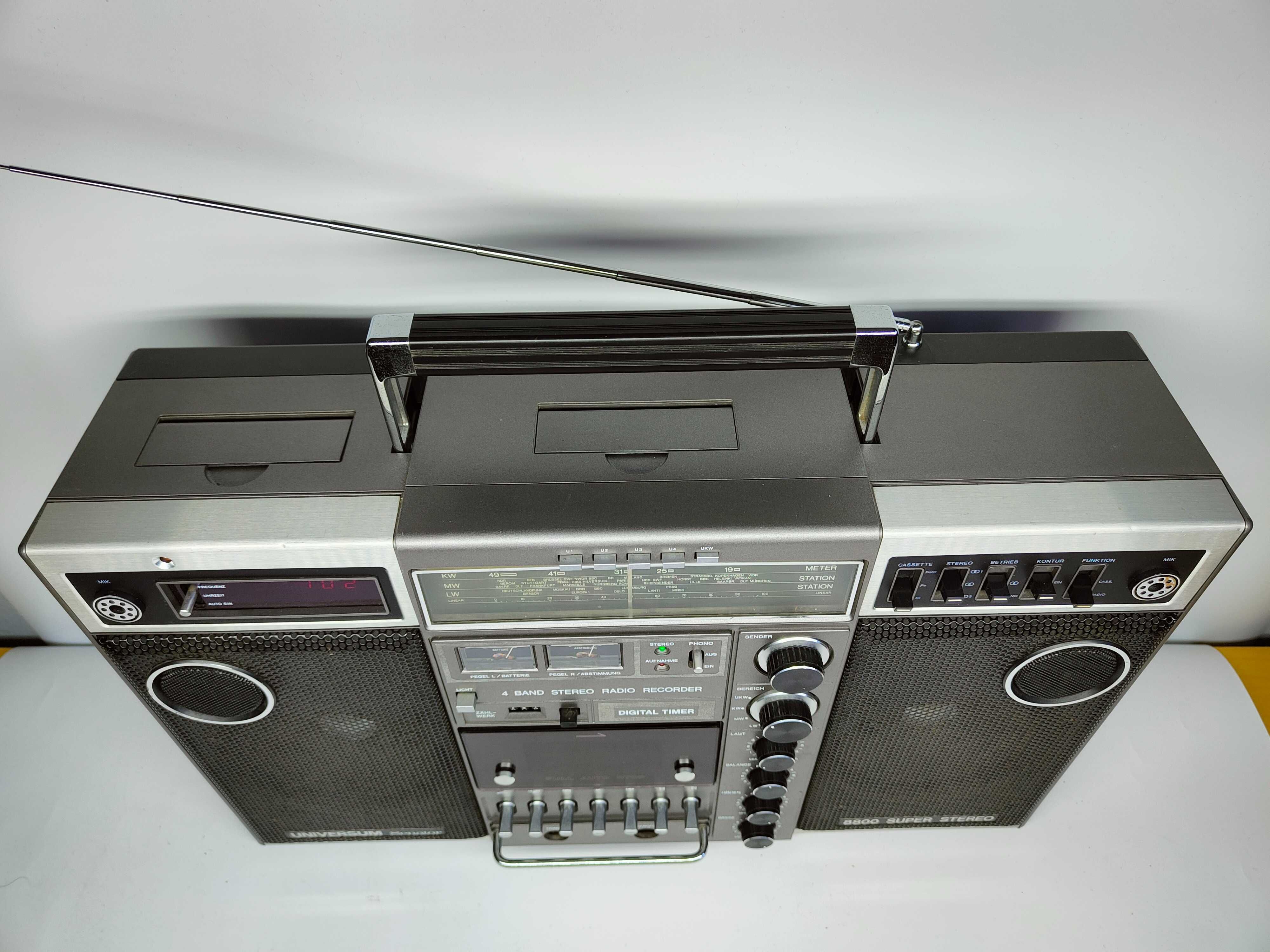 Universum Senator 8800 Super Stereo Boombox radiomagnetofon
