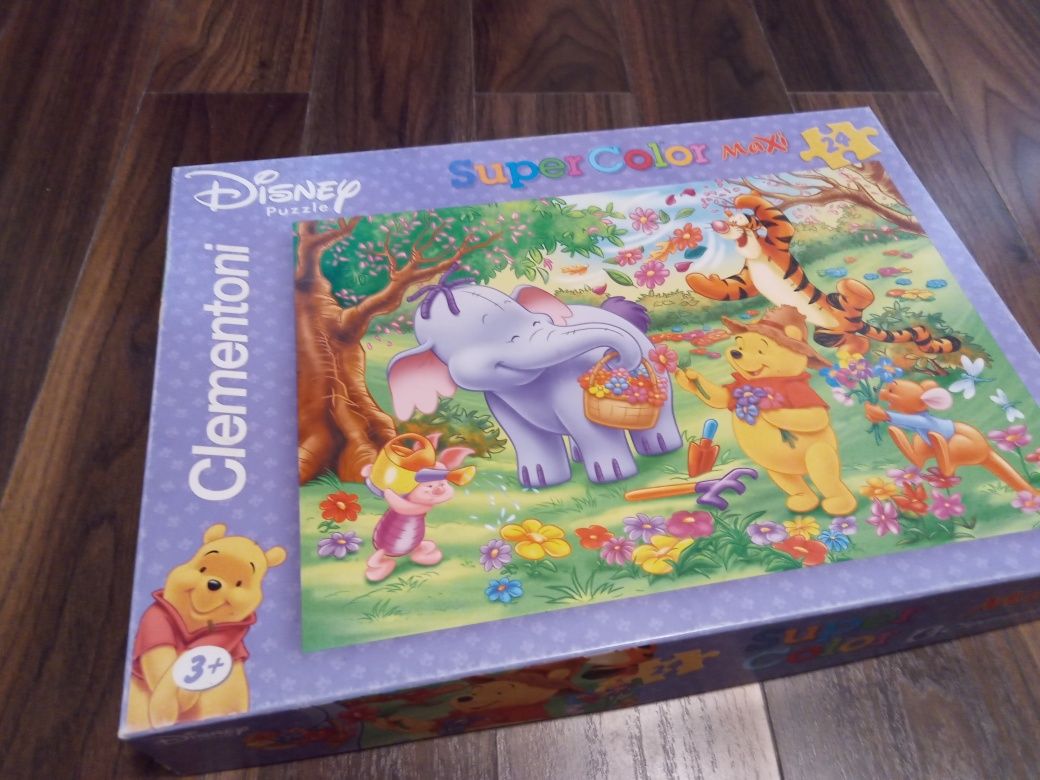 Puzzle XXL świnka Peppa i Kubuś Puchatek