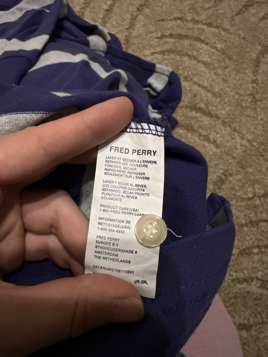 Лонгслив fred perry