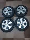 4 Jantes originais Honda 15" com pneus Continental contiecocontact 5