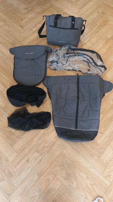 Wózek MUUVO quick 3.0 wraz ze wszystkimi akcesoriami
