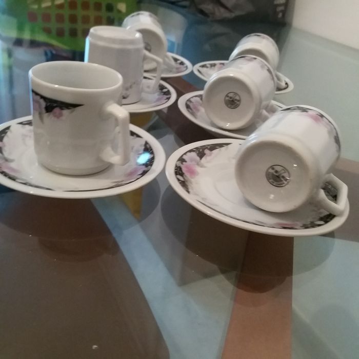 Serviços de café porcelana