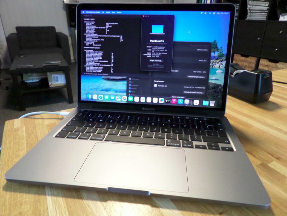 MacBook Pro 13" i5 16GB 500GB ssd A2251 laptop notebook apple (04)