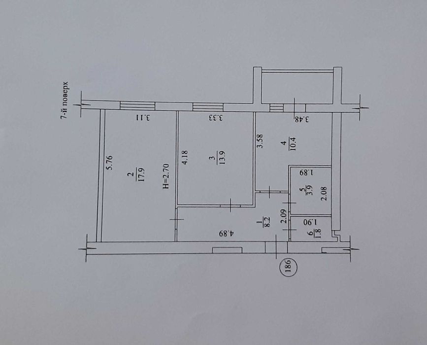 Продам свою 2 ком. квартиру