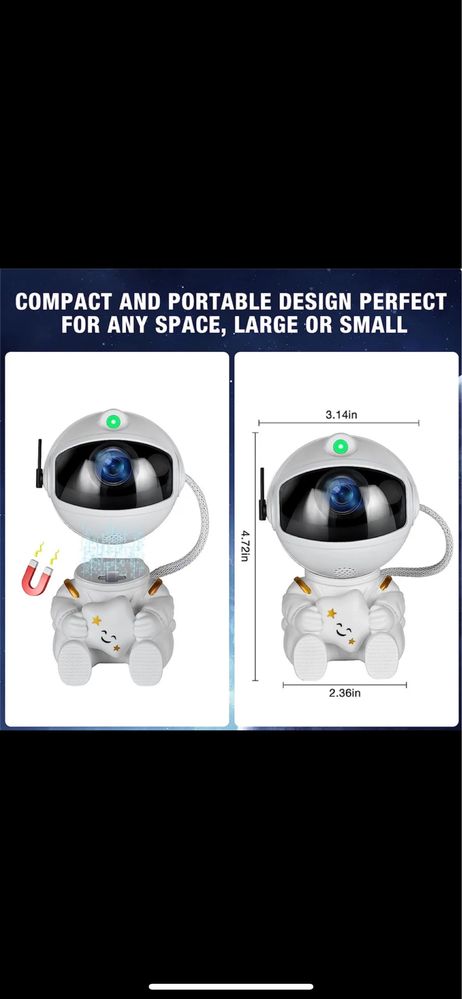 projektor gwiazd kosmonauta
