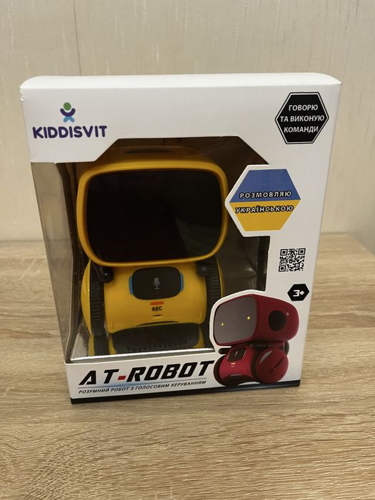 Іграшка розумний Робот  AT Robot укр мова KIDDISVIT