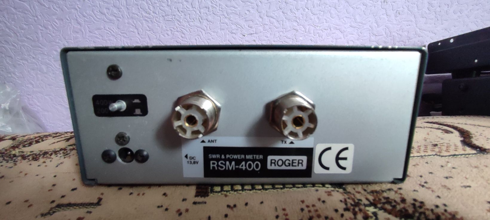 КСВ-Ватт метр  Roger RSM-400. 140-525 МГц