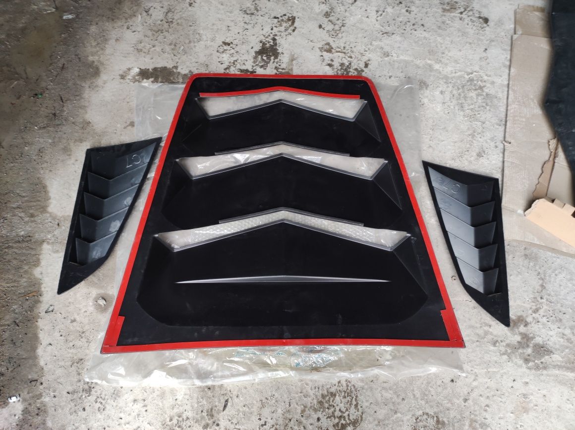 Накладки заднего и боковых стекол Corvette C7 Z06 Z51 2014-2019г Новые