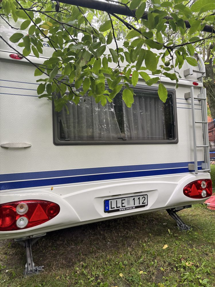 Przyczepa kępingowa hobby exkluzive w idealnym stanie