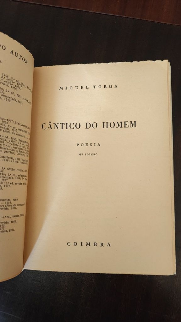 Miguel Torga 4 livros