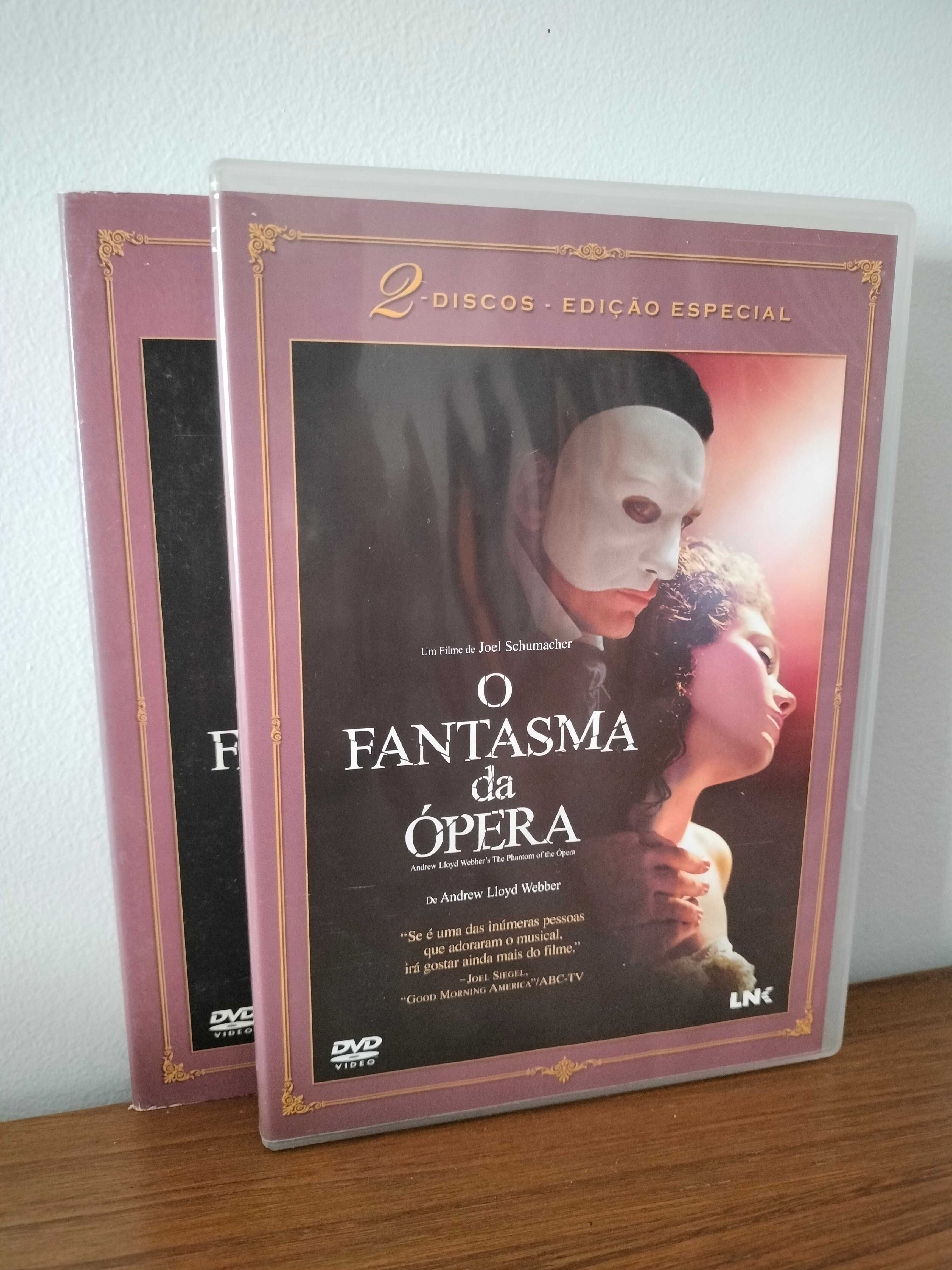 Filme DVD: O Fantasma da Ópera - The Phantom of the Opera (Slipcase)